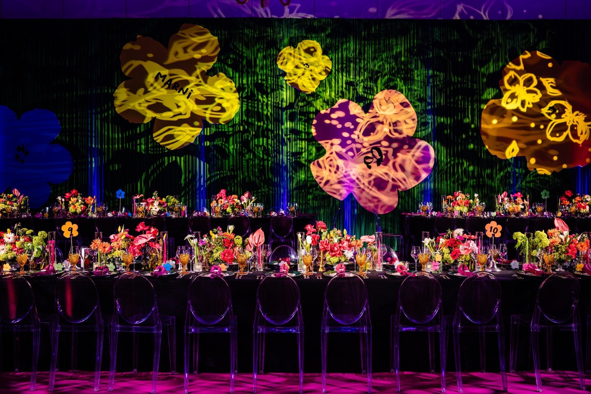 Warhol-Inspired Florals at The OWO Raffles London: Wildabout’s Artistic Touch for Marni’s Bat Mitzvah