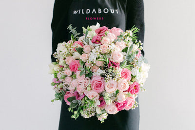Dusty Pink Rose Bouquets